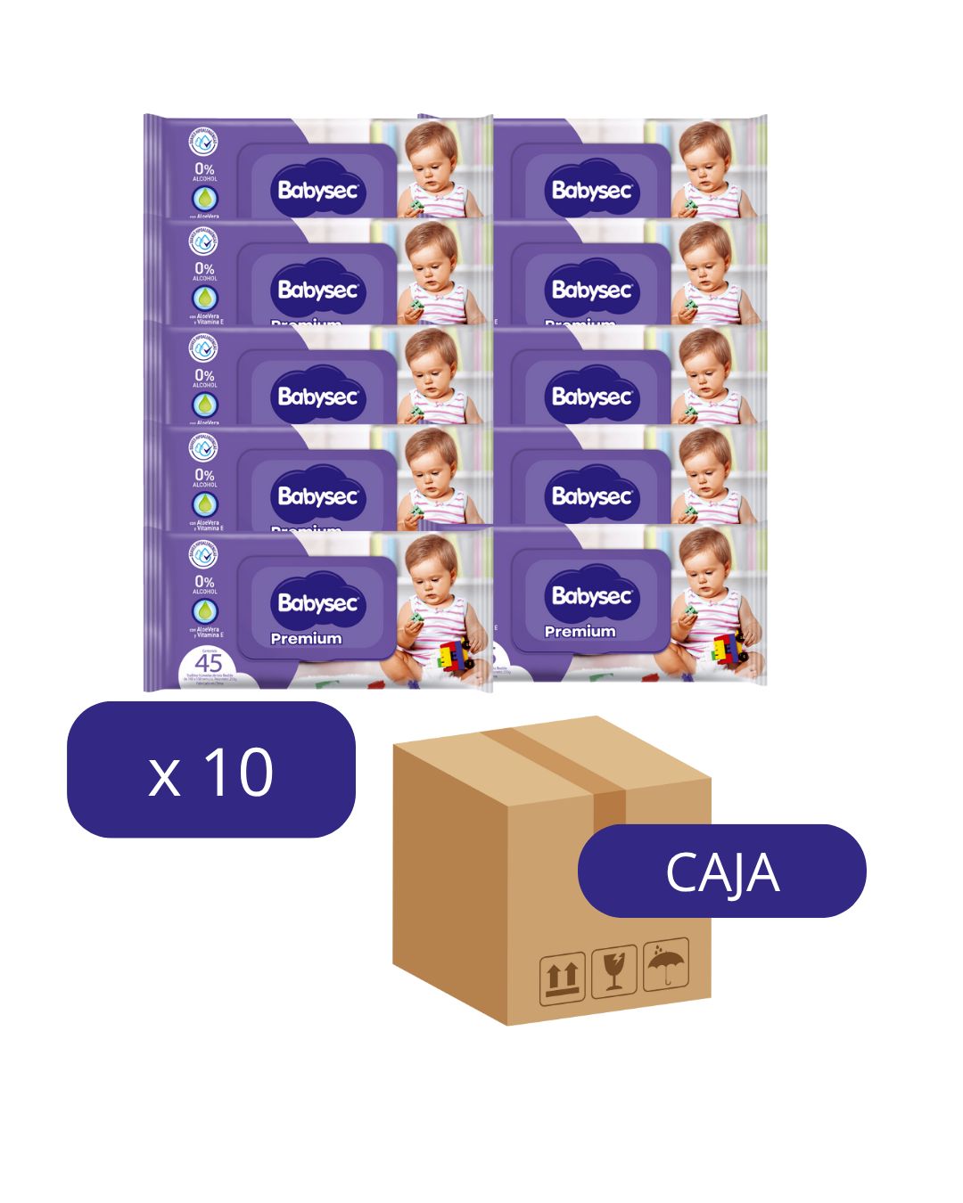 CAJA BABYSEC TOALLA HUMEDA